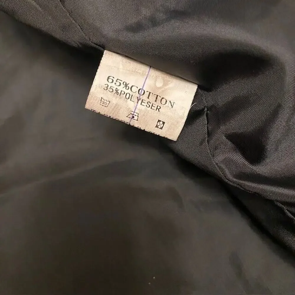 Montero Jeans Men’s Size Medium Black Single Breasted Blazer Jacket - Picture 8 of 9